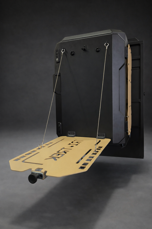 Tri-Trek OUTLAND RAPTOR Rear Storage Box Desert Knaki Color