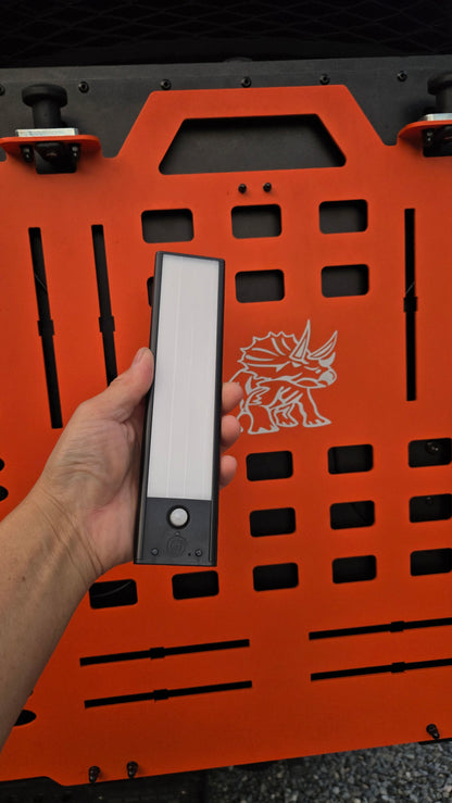 Tri-Trek OUTLAND PRO Sprinter Van Rear Storage Box Outland Pro Tril Orange