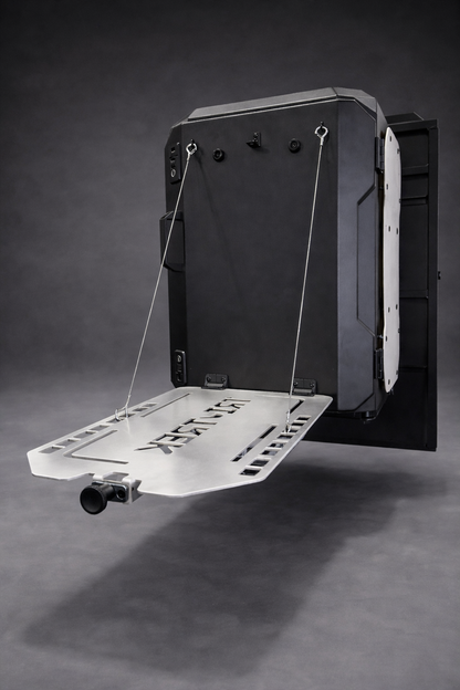 Tri-Trek OUTLAND RAPTOR Rear Storage Box Storm Silver Color