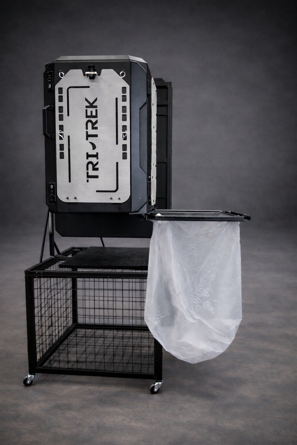 Tri-Trek OUTLAND RAPTOR Rear Storage Box Storm Silver Color